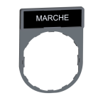  Porte-�tiquette plat 30x40 