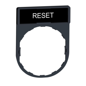  Porte �tiquettes RESET 