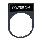  Porte �tiquettes POWER ON 