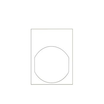  ETIQ V. 30X40 BLANCHE POU 