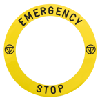  EMERGENCY STOP LEGEND D90 