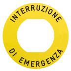  ETIQUETTE DESCONEXION DE 