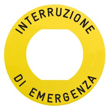  ETIQUETTE DESCONEXION DE 