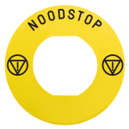  ETIQUETTE NOODSTOP ZBZ160 