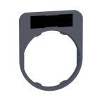  Porte-�tiquette plat 40x50 gri 