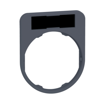  Porte-�tiquette plat 40x50 gri 