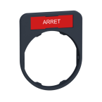  Porte-�tiquette plat 40x50 