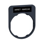  Porte-�tiquette plat 40x50 
