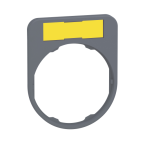  Porte-�tiquette plat 40x50 gri 