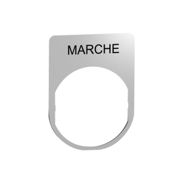  Porte-�tiquette plat 40x50 
