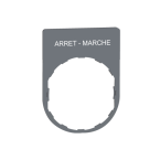  Porte-�tiquette plat 30x40 