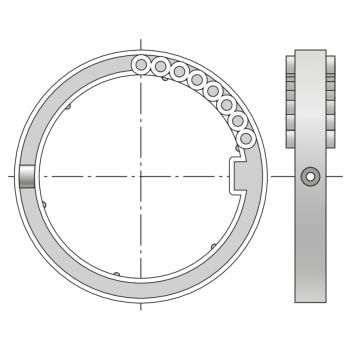  Bague d'adaptation verrous -f5 