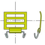  AGRAFE POUR TUBE ZF (ZF) 