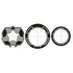  Kit (1 roue + 2 couronnes) d50 