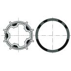  Kit (roue+couronne) D50 Deprat 