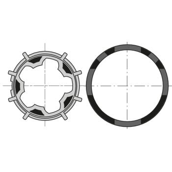  Roue+couronne d50 deprat 53 x1 