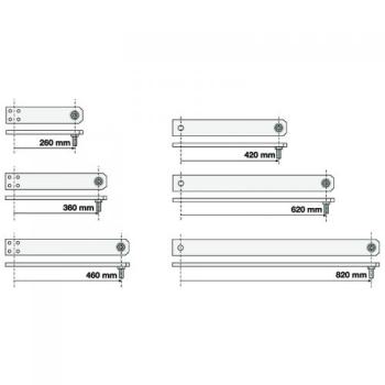  Axovia - bras moteur long (gri 
