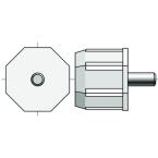  EMBOUT TUBE DEPRAT OCTOGONAL 4 