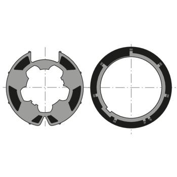  Kit (1 roue+1 couronne) d50 f- 