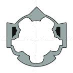  Roue �50 tube hexa D50 