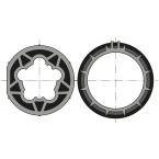  Roue+couronne d50 tube d63x1.5 