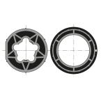  Roue+couronne d50 tube 70x2 cl 