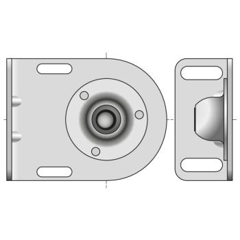  Support rotule pour embout d10 