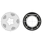  Roue+couronne lt60 - tube d101 