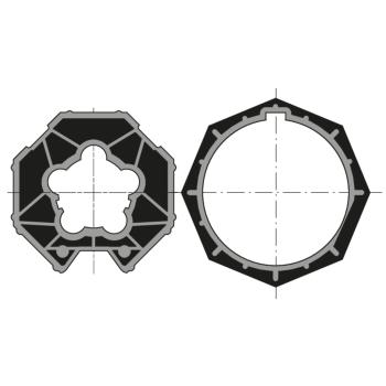  Roue+couronne lt60 - sw70 / oc 