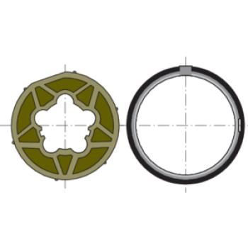  Roue+couronne d60 tube 70x2 cl 