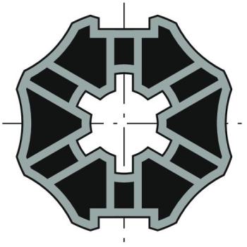  Roue �40 OCTO 40x0,6 