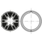  Roue couronne ls 40 tube 40x1, 