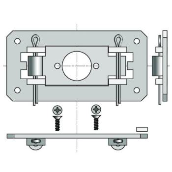  PLAQUE POINT FIXE �40 VR 
