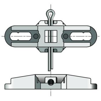  PLAQUE POINT FIXE - LS 40 / LT 