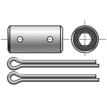  Manchon pour hexagone de 7mm ( 