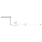  MANIVELLE FIXE �12 LONG.1200mm 