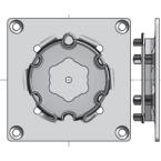  Plaque support d50/60  visser 