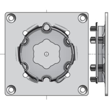  Plaque support d50/60  visser 