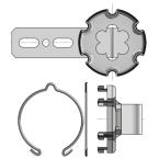  Plaque support d50  visser/d 
