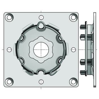  Plaque support � visser D50/D6 