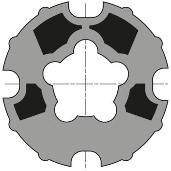  Roue alu d60 tube rollerbat d8 