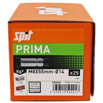  PRIMA M8x55 SS VIS /BT25 