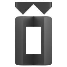  Fixation d'angle noir 