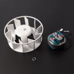  ENS. MOTEUR + TURBINE + BAGUE 