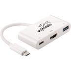  ADAPT. TYPE C->HDMI+USB3+TYPEC 