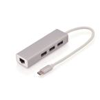  CONVERT TYPE C->RJ45+ HUB USB3 