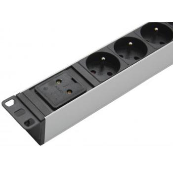  BANDEAU 19" 8PC A BORNIER 