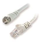  CORDON TV RJ45->TYPE F MA 0.5M 