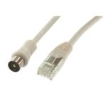  CORDON TV RJ45->COAX 9.52 2M 