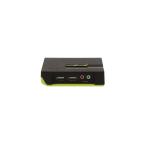  KVM 2 PORTS USB +CABLES +AUDIO 